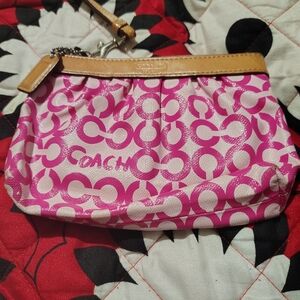 Coach wristlet
